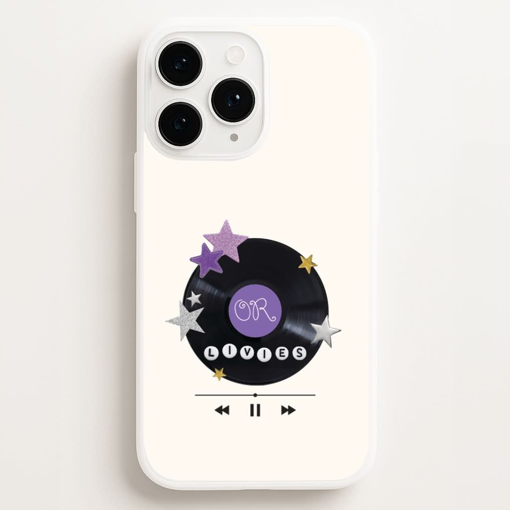 Amethyst Vinyl Scrapbook Phone Case for Apple iPhone, Samsung Galaxy, Huawei and Google Pixel