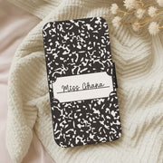 Personalised School Notebook Flip / Wallet Phone Case 5