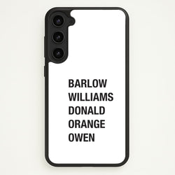 Take Band Members Names Galaxy S23 Plus Case