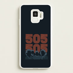 505 Band Members Dark Galaxy S9 Case