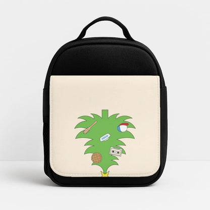 Upside Down Christmas Tree Insulated Lunch Bag