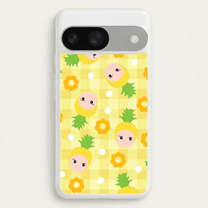 Pineapple Angel Pattern Google Pixel 9 / 9 Pro Case