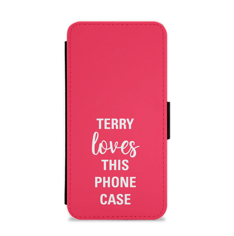 Terry Loves This Phone Case - Brooklyn Nine-Nine Flip / Wallet Phone Case