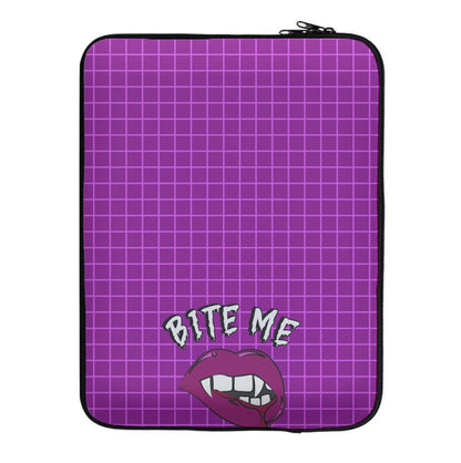 Bite Me Laptop Sleeve