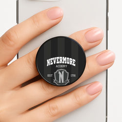 Addams Academy Gray Phone Grip