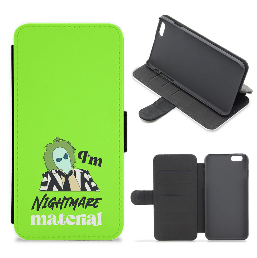 I'm Nightmare Material Flip / Wallet Phone Case