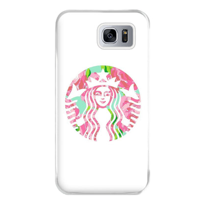 Pink Coffee Logo Phone Case