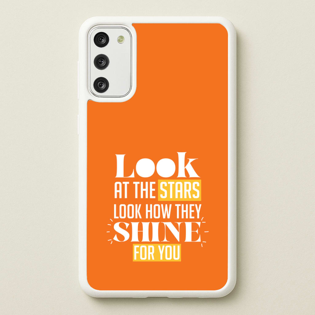 Look At The Stars Galaxy S20FE Case