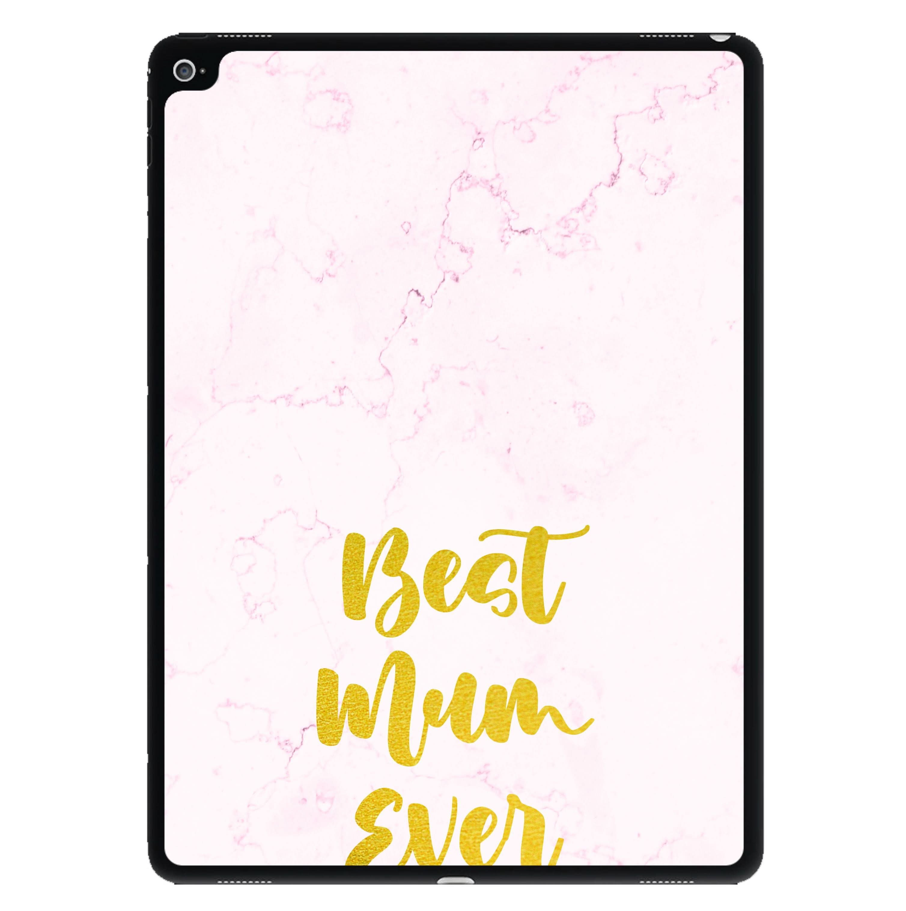 Golden Best Mum Ever iPad Case