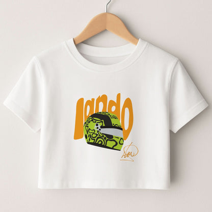 Abstract Lando Crop Top