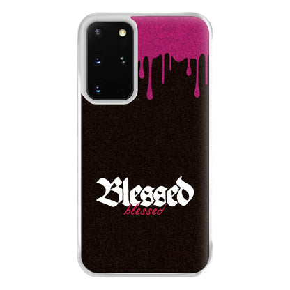 Glitter Blessed Galaxy S20 Plus Case
