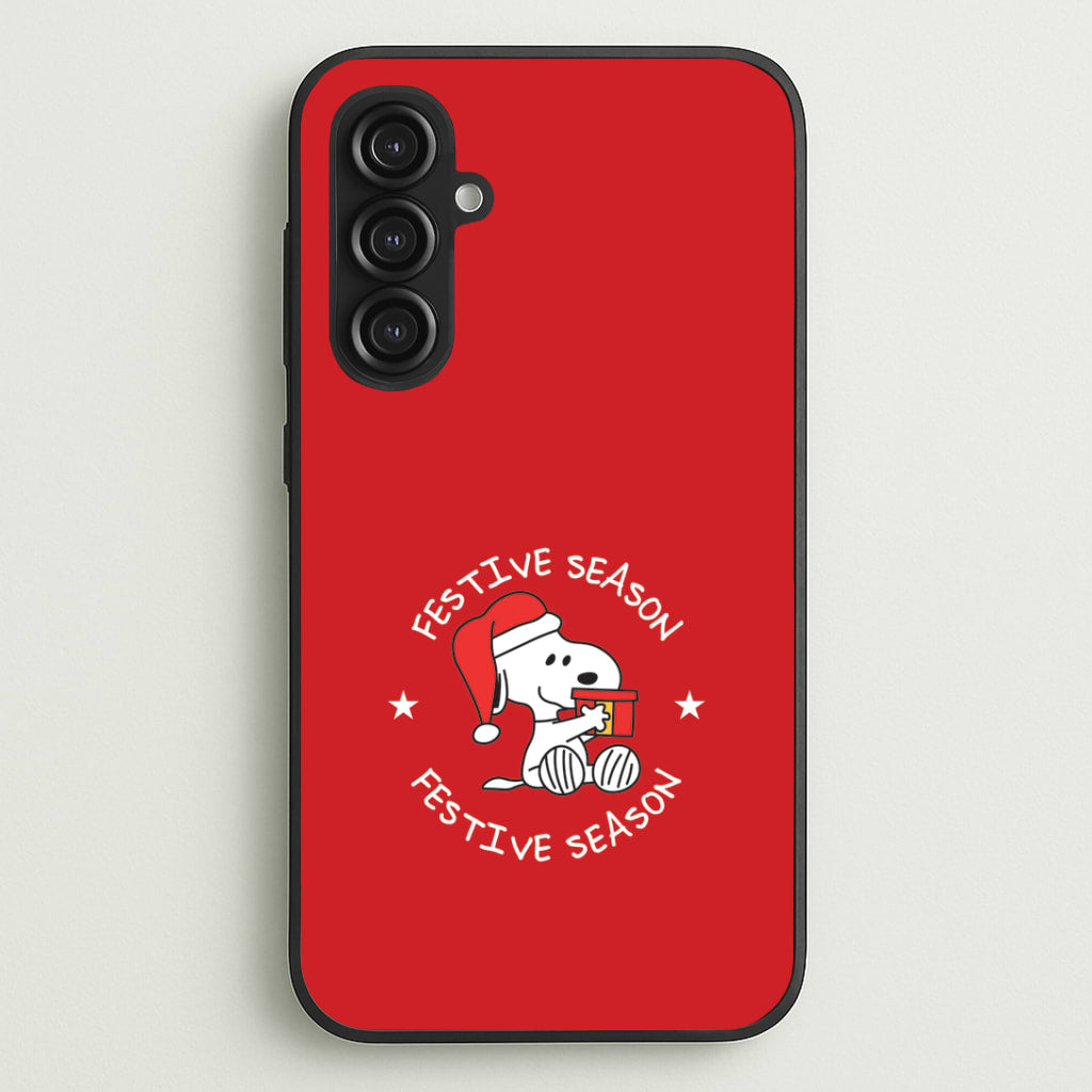 Cartoon Beagle Festive Season Galaxy S23FE Case
