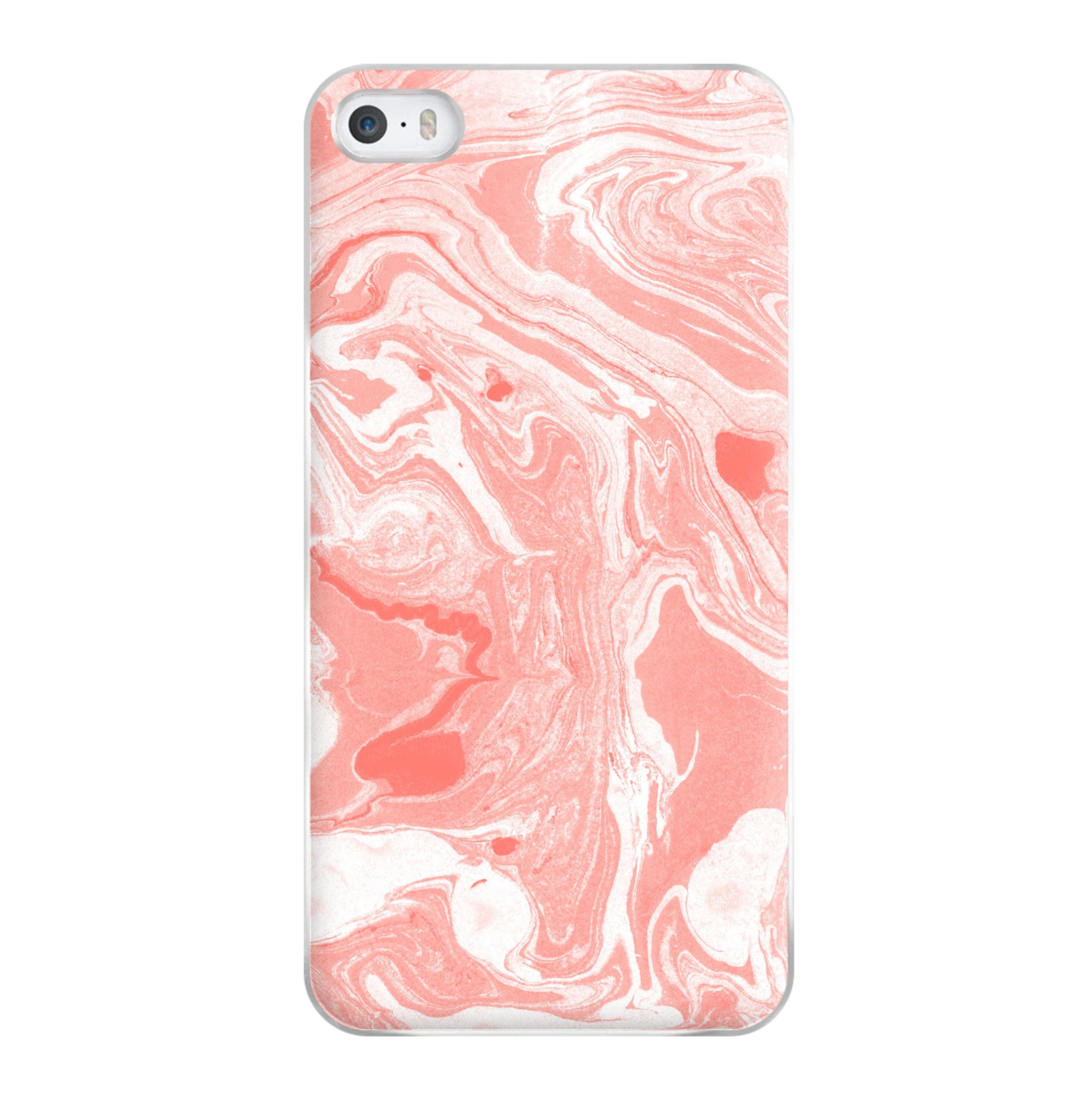 Pink Swirly Marble Phone Case