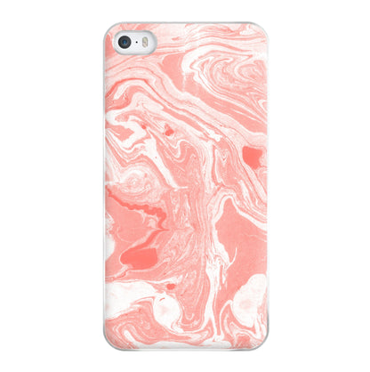 Pink Swirly Marble Phone Case