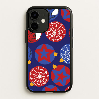 Spider Hero Baubles Pattern iPhone 12 / 12 Pro Case