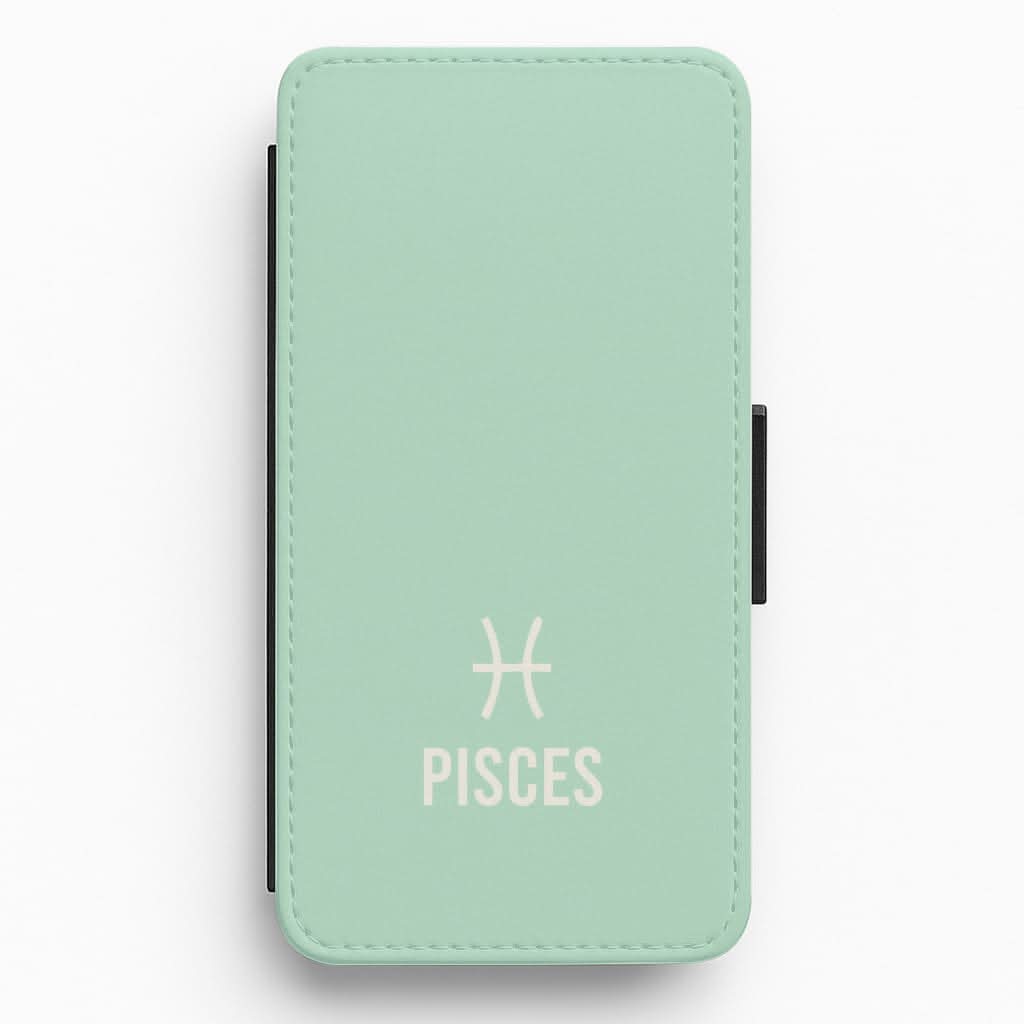 Pisces Pastel Zodiac Flip / Wallet Phone Case