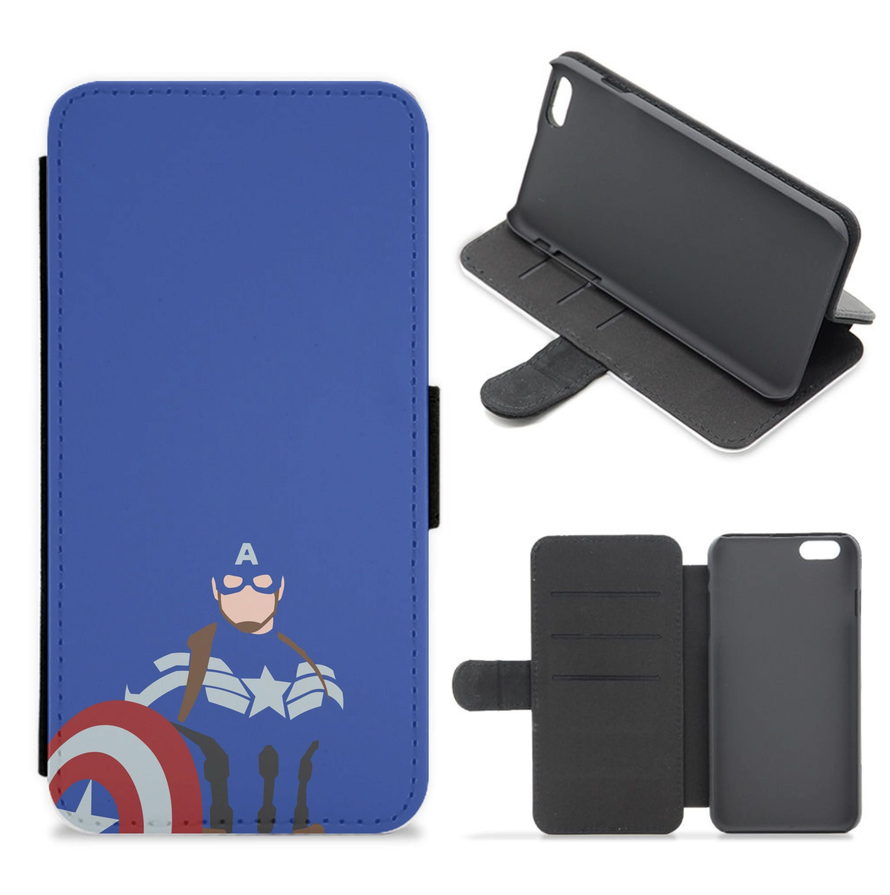 Captain Rogers Flip / Wallet Phone Case