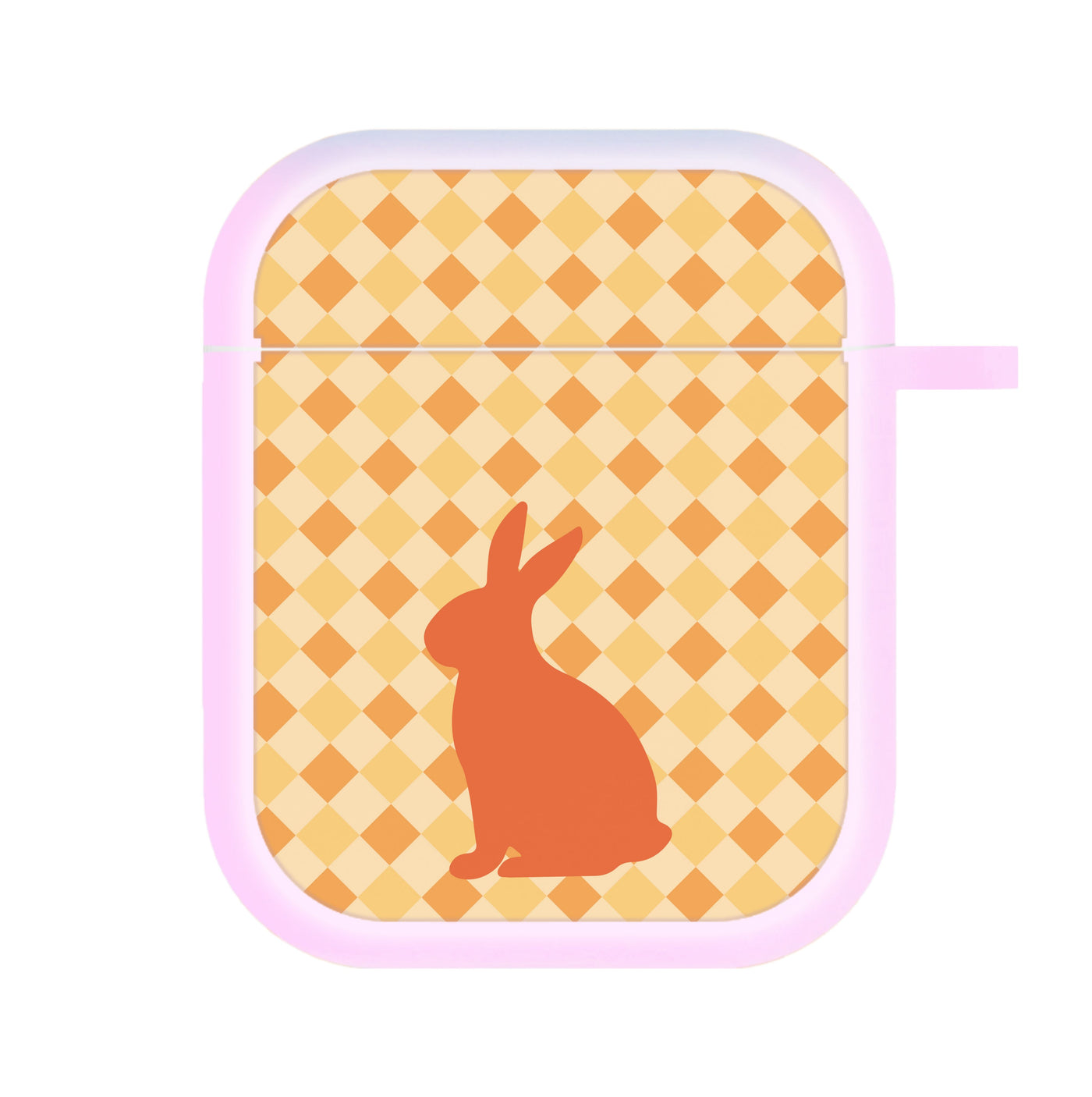 Orange Rabbit - Easter Patterns AirPods Case
