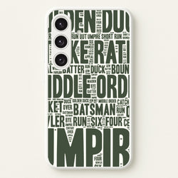 Cricket Wordscape Galaxy S25 Case