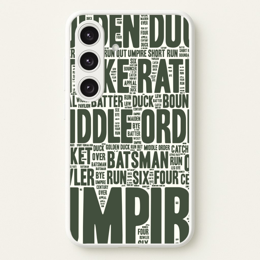 Cricket Wordscape Galaxy S25 Plus Case