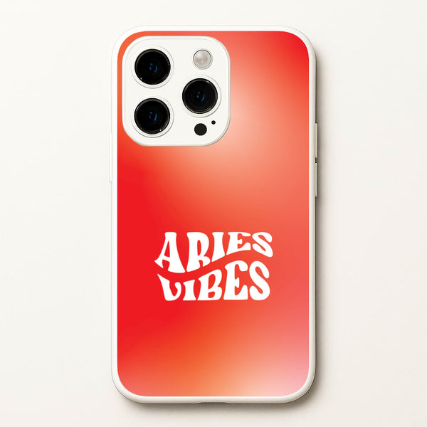 Aries Vibes Gradient Zodiac iPhone 15 Pro Max Case
