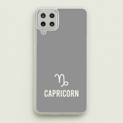 Capricorn Pastel Zodiac Galaxy A12 Case