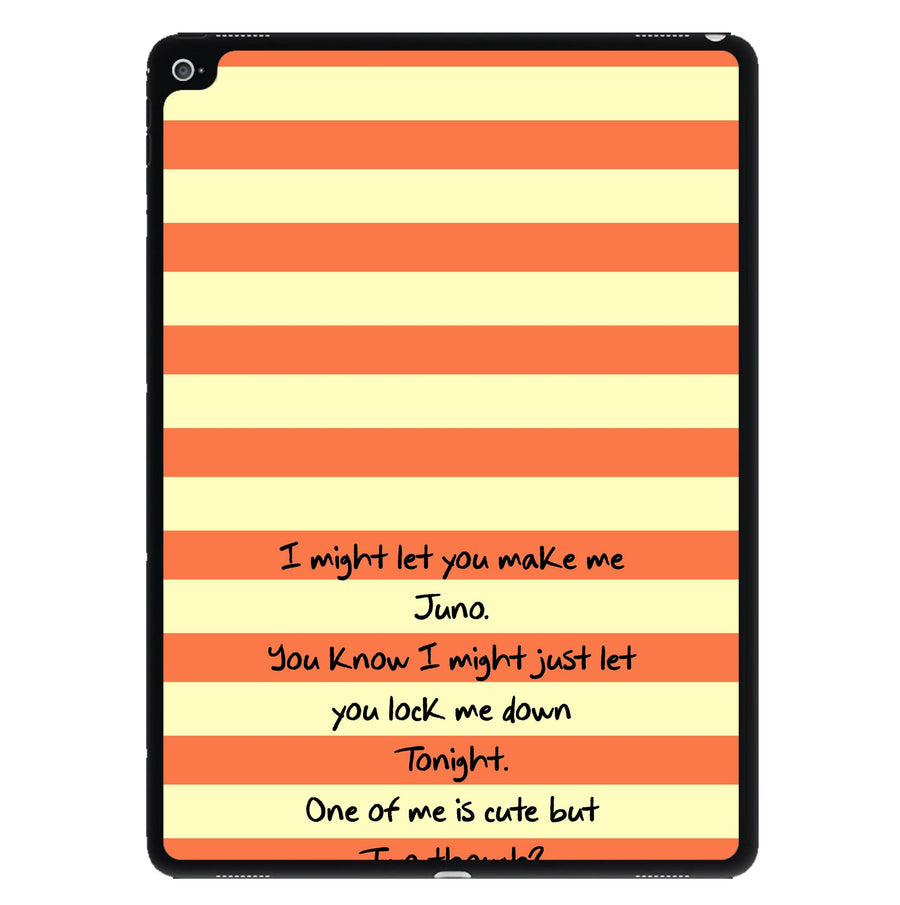 But Two Though iPad Case