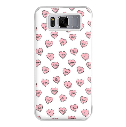 K-Pop Band Hearts Phone Case