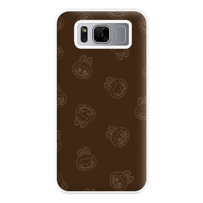 Monsters Outline Pattern I Galaxy S8 Plus Case