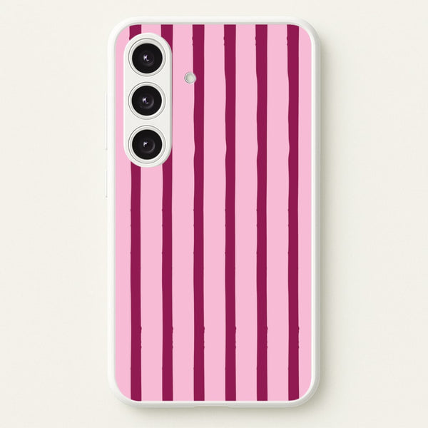 Strawberry Stripes  Galaxy S24 Case