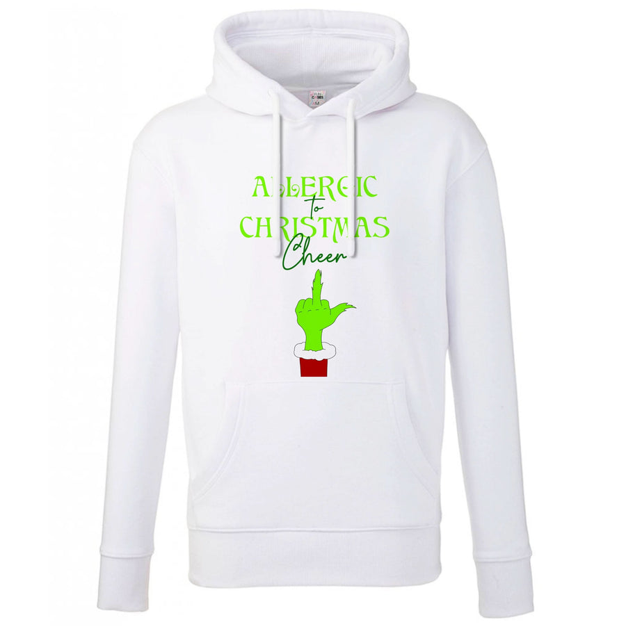 Allergic To Christmas Cheer Hoodie