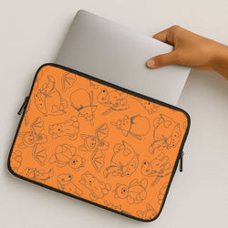 Halloween Plushies Pattern I - Halloween MacBook Cover