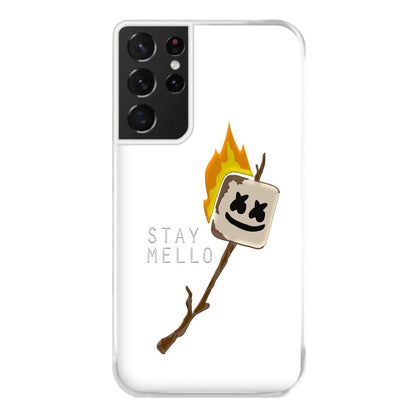 Stay Mello White Helmet DJw - White Helmet DJ Phone Case