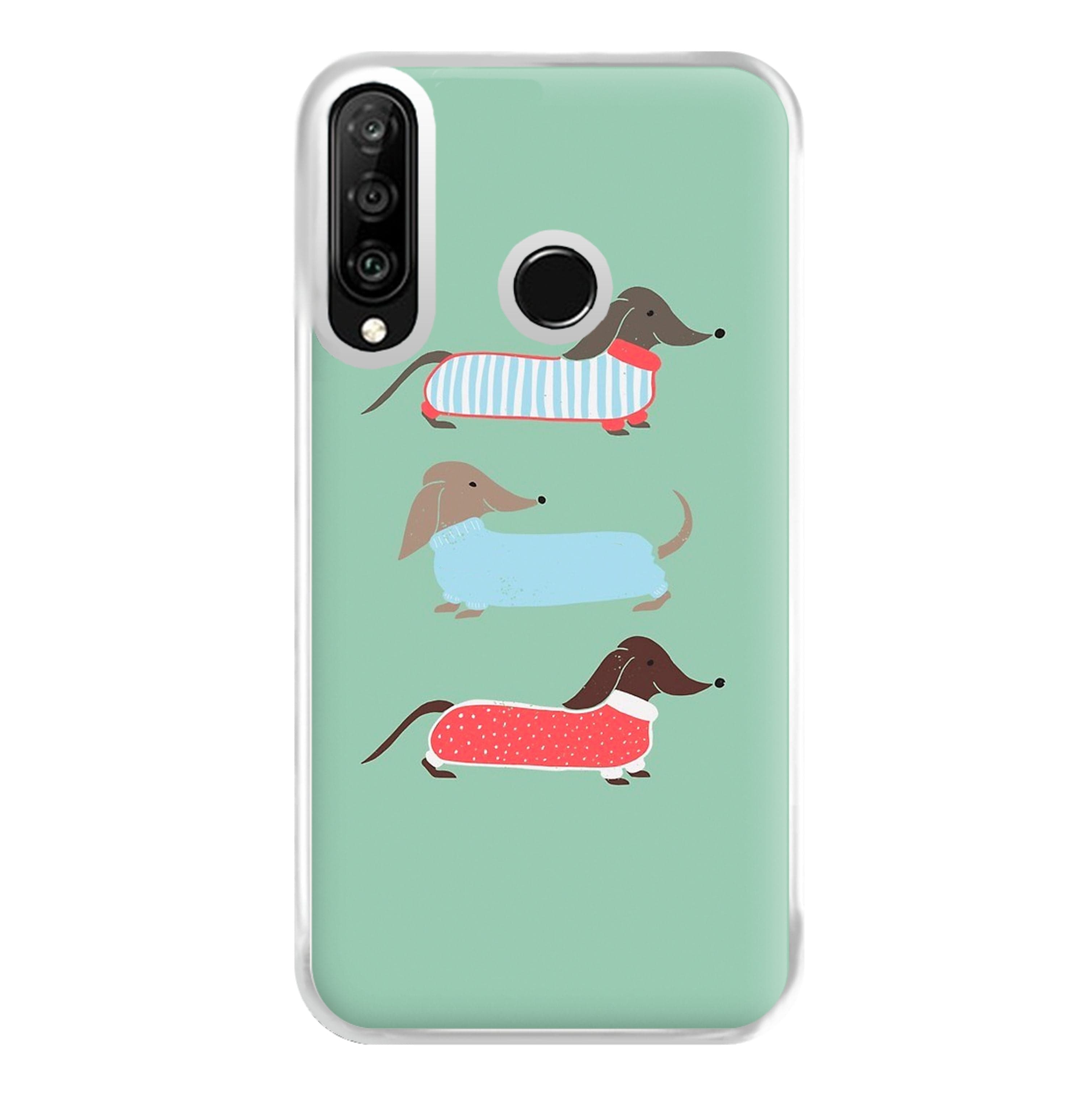 Sausage Dogs in Jumpers Phone Case