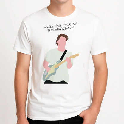 Will We Talk In The Morning Yellow Mens T-Shirt