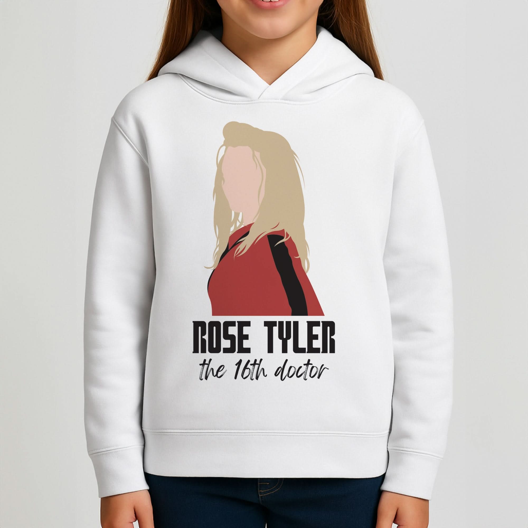 Rose The 16th Doctor Girls Hoodie