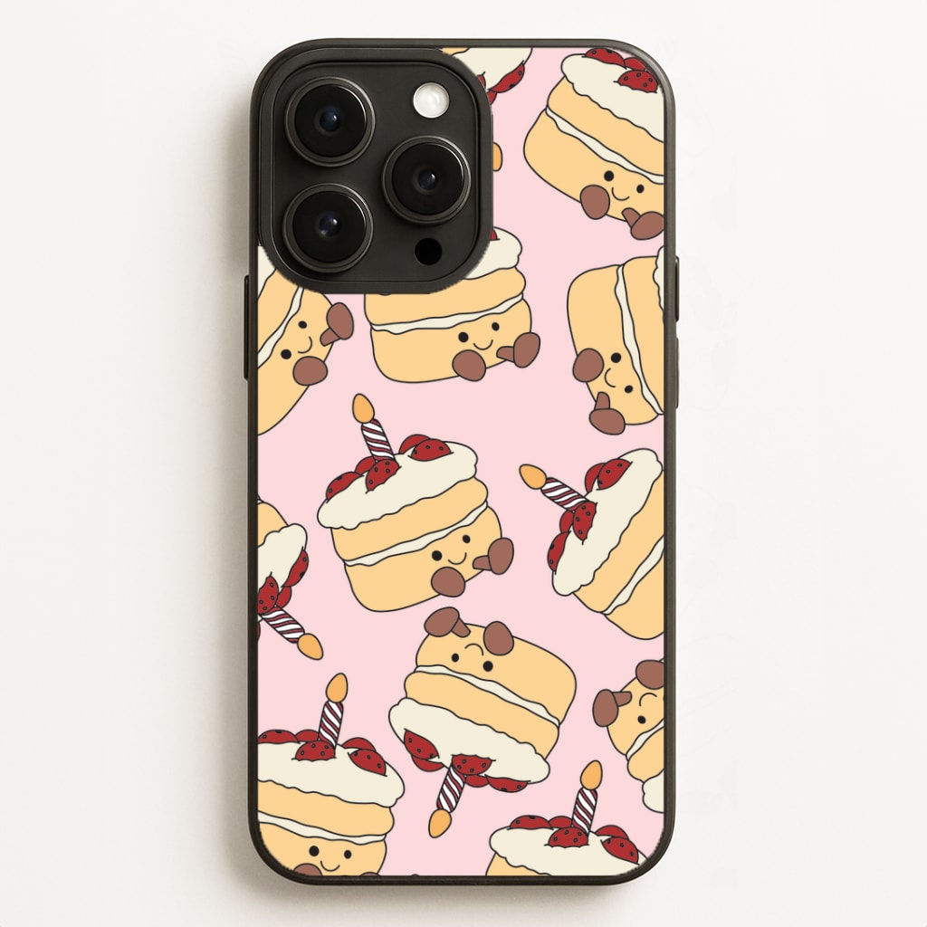 Cake Pattern - Plushy Phone Case