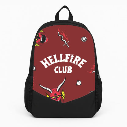 Hellfire Club Icons Collage Red Backpack