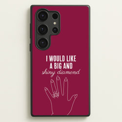 Shiny Diamond Galaxy S25 Ultra Case