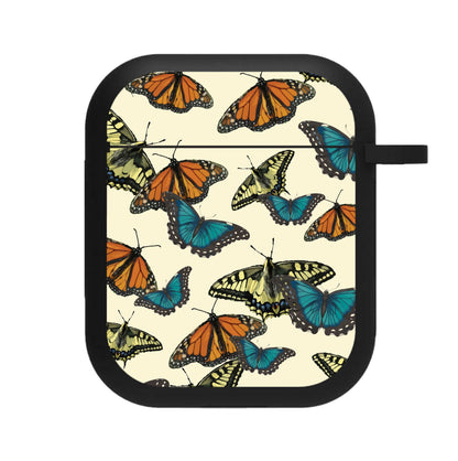 Butterfly Assortment Pattern AirPods Case