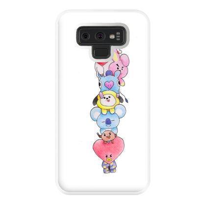 K-Pop Band BT21 Drawing Phone Case