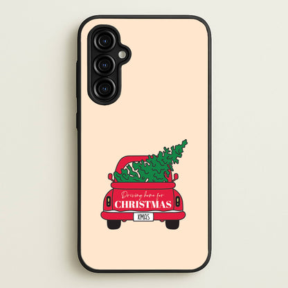 Driving Home For Christmas Truck Galaxy A54 Case