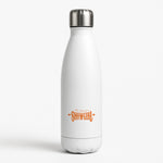 TLOAS Orange White Water Bottle
