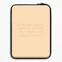 Everything Magical Happens Universal Laptop Sleeve