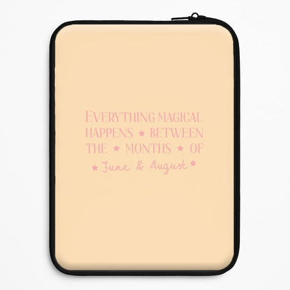 Everything Magical Happens Universal Laptop Sleeve
