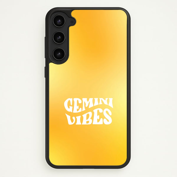 Gemini Vibes Gradient Zodiac Galaxy S23 Plus Case