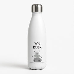 You Rock White Water Bottle
