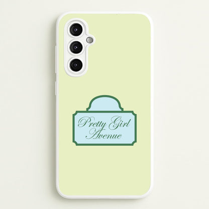 Pretty Girl Avenue Galaxy A14 Case