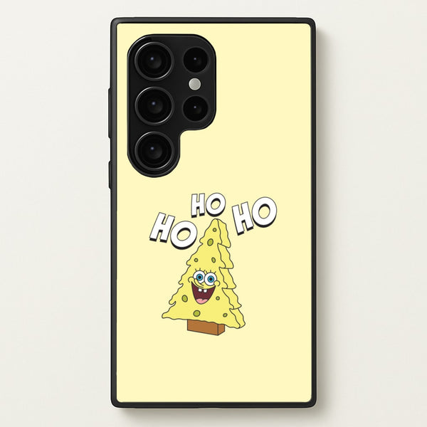 Christmas Tree Cartoon Sponge Galaxy S24 Ultra Case