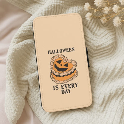 Halloween Is Every Day Leather Phone Case